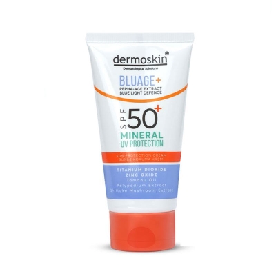 Dermoskin Bluage+ SPF50+ Mineral Filtreli Güneş Koruma Kremi 50 ml