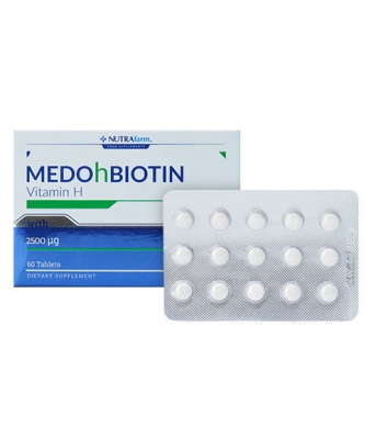 Dermoskin Medohbiotin Biotin 2,5mg 60 Tablet