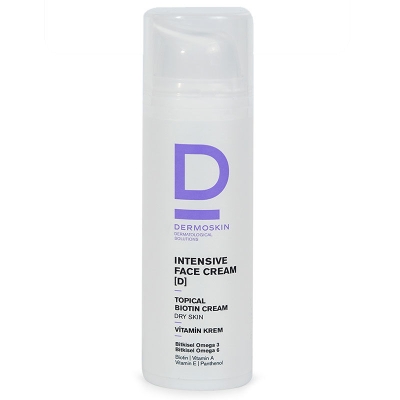 Dermoskin Intensive Face Cream D Topical Biotin Cream (Kuru Ciltler) 50 ml