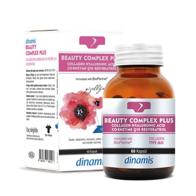 Dinamis Beauty Complex Plus Co Enzyme Q10 Resveratrol 60 Kapsül