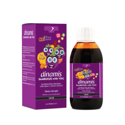 Dinamis Sambucus with Vit-C İçeren Takviye Edici Gıda 150 ml