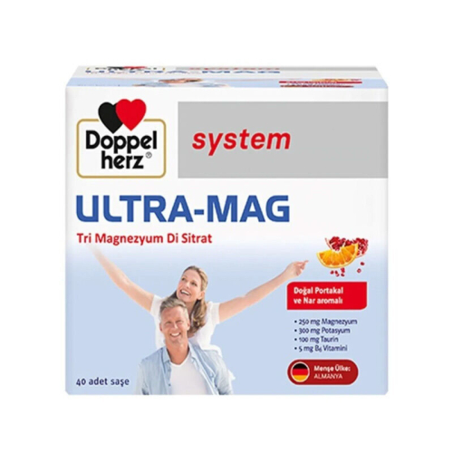 Doppel Herz System Ultra Mag Takviye Edici Gıda 40 Şase - 1