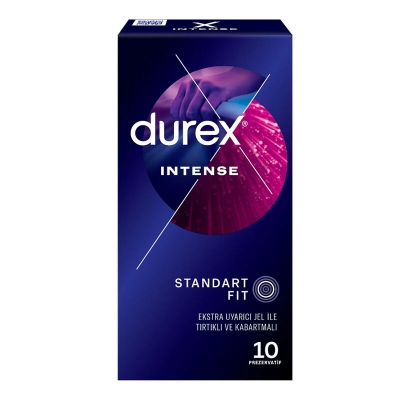 Durex Intense Prezervatif 10 Adet