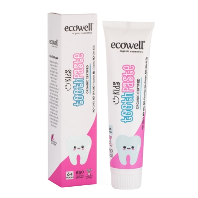 Ecowell Çocuk Diş Macunu 75 gr