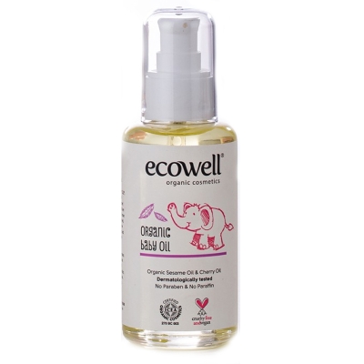 Ecowell Organik Bebek Yağı 100ml