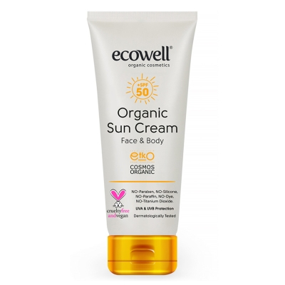 Ecowell Organik Güneş Kremi Spf 50 110 gr