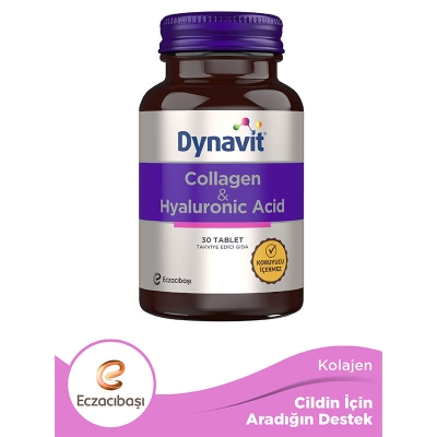 Eczacıbaşı Dynavit Collagen+Hyaluronik Acid 30 Tablet