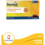 Eczacıbaşı Dynavit Herbal İzlanda Yosunu ve C Vitamini İçerikli 16 Adet Pastil - Thumbnail