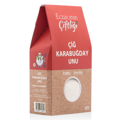 Eczacının Çiftliği Glutensiz Çiğ Karabuğday Unu 250 gr - 1