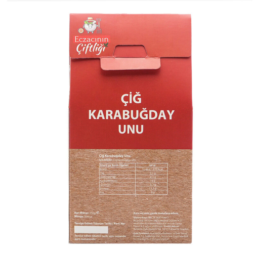 Eczacının Çiftliği Glutensiz Çiğ Karabuğday Unu 250 gr - 2