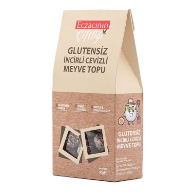 Eczacının Çiftliği Glutensiz İncirli Cevizli Meyve Topu 90 gr