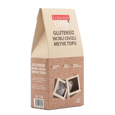 Eczacının Çiftliği Glutensiz İncirli Cevizli Meyve Topu 90 gr