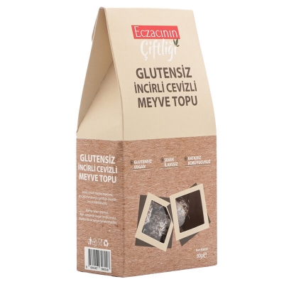 Eczacının Çiftliği Glutensiz İncirli Cevizli Meyve Topu 90 gr