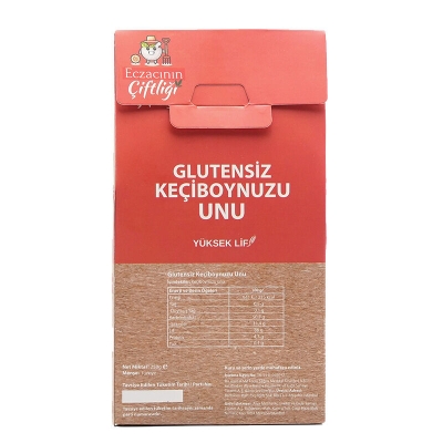 Eczacının Çiftliği Glutensiz Keçiboynuzu Unu 250 gr