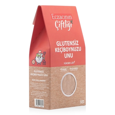 Eczacının Çiftliği Glutensiz Keçiboynuzu Unu 250 gr