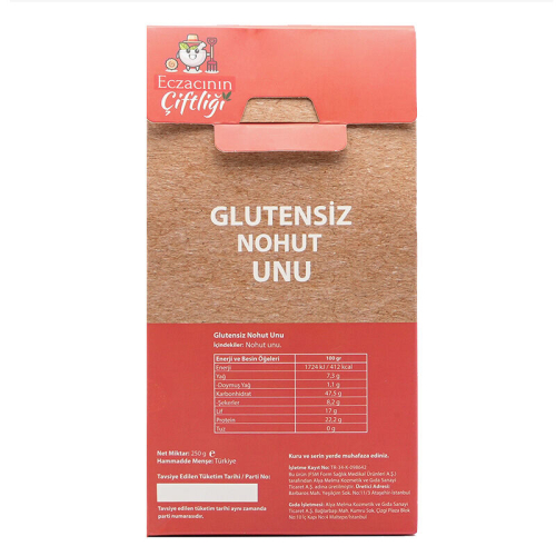 Eczacının Çiftliği Glutensiz Nohut Unu 250 gr - 2