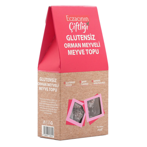 Eczacının Çiftliği Glutensiz Orman Meyveli Meyve Topu 45 g - 1