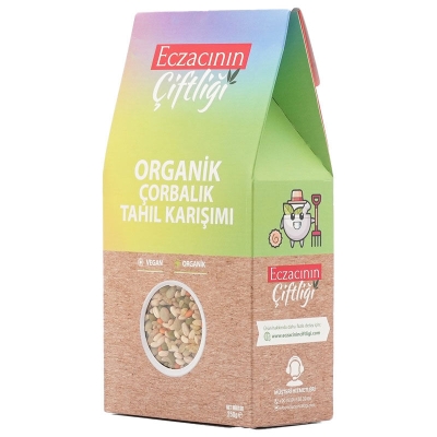 Eczacının Çiftliği Organik Çorbalık Tahıl Karışımı 250 g