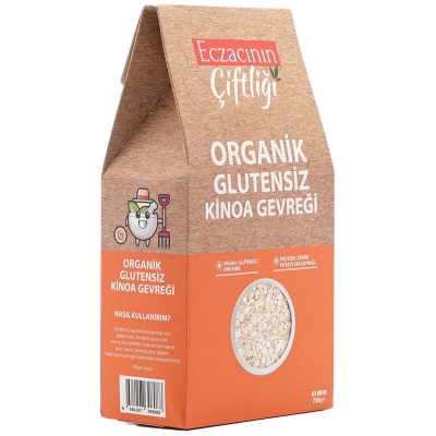 Eczacının Çiftliği Organik Glutensiz Kinoa Gevreği 250 g