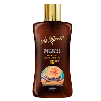 Eda Taşpınar Bronzlaştırıcı Koruyucu Yağ Spf15 200ml