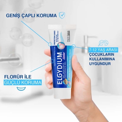 Elgydium Balonlu Ciklet Aromalı 7-12 Yaş Diş Macunu 50 ml