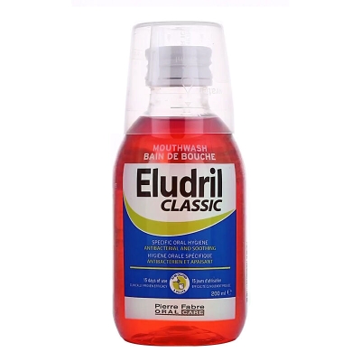 Eludril Classic Ağız Bakım Suyu 200ml