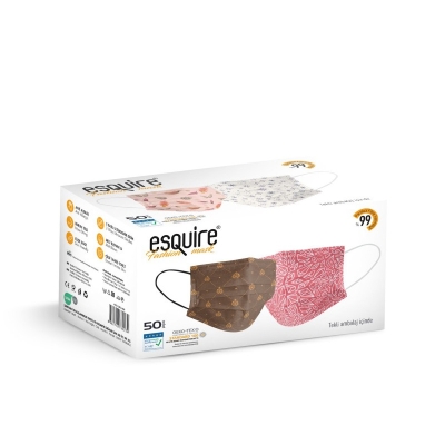 Esquire Maske 50 Adet - Çocuk Gemici