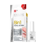 Eveline Silver Shine Intensive Nail Conditioner 8 in 1 Total Action 12 ml - Thumbnail