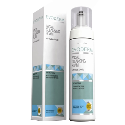 Evoderm Facial Yüz Temizleme Köpüğü 200 ml