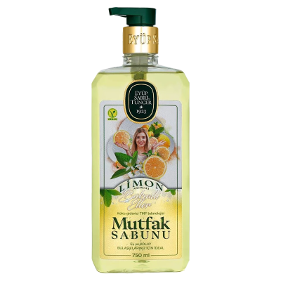 Eyüp Sabri Tuncer Bakımlı Eller Limon Aromalı Mutfak Sabunu 750 ml