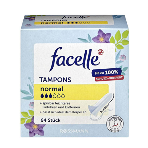 Facelle Normal Tampon 64 Adet - 1