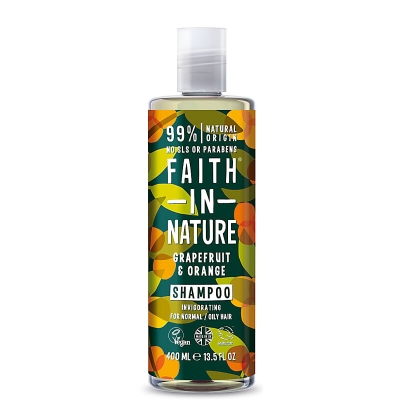 Faith In Nature %99 Doğal İçerikli Greyfurt-Portakal Tazeleyici Şampuan 400 ml