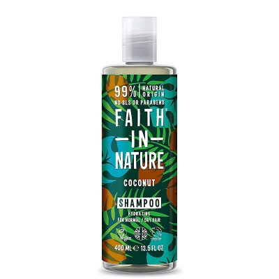 Faith In Nature %99 Doğal İçerikli Hindistan Cevizi Nemlendirici Şampuan 400 ml