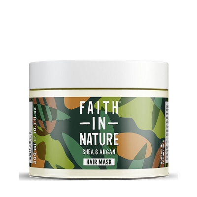 Faith In Nature %99 Doğal İçerikli Shea-Argan Besleyici Saç Bakım Maskesi 300 ml