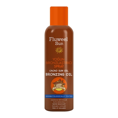 Fluweel Aerosol Sun Cacao Yoğun Bronzlaştırıcı Spray 200 ml