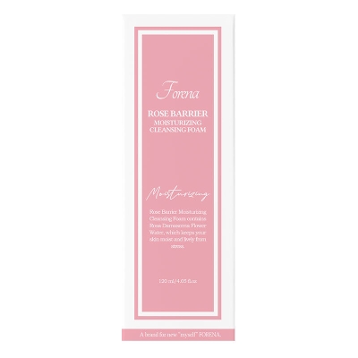 Forena Rose Barrier Moisturizing Cleansing Foam 120 ml