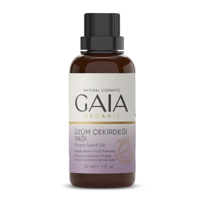 Gaia Organic Soğuk Sıkım Üzüm Çekirdeği Yağı 30 ml