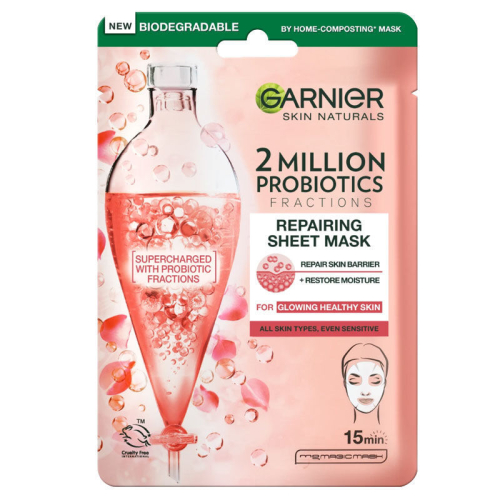 Garnier 2 Million Probiotics Repairing Sheet Mask 22 gr - 1