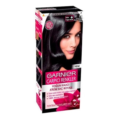 Garnier Çarpıcı Renkler 1.0 Ekstra Yoğun Siyah Saç Boyası