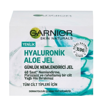 Garnier Hyaluronik Aloe Jel Günlük Nemlendirici Jel 50 ml