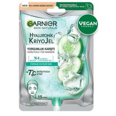 Garnier Hyaluronik Kriyo Jel Yorgunluk Karşıtı Maske 27 gr