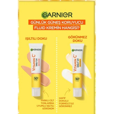 Garnier Vitamin C Daily UV Glow Spf 50 40 ml Renkli