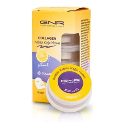 Gnr Collagen Kapsül Kağıt Maske 5 Adet