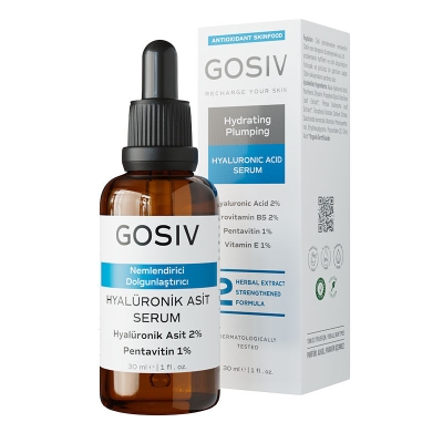 Gosiv Nemlendirici ve Dolgunlaştırıcı Hyalüronik Asit Serum 30 ml