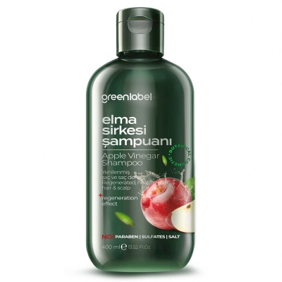 Greenlabel Elma Sirkesi Şampuanı 400 ml