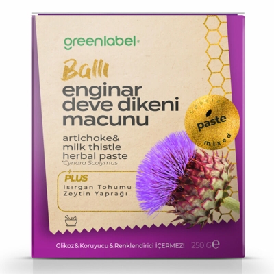 Greenlabel Enginar ve Deve Dikeni Ekstraktlı Macun 250 gr