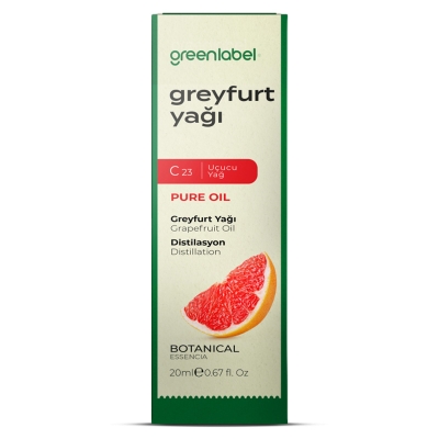 Greenlabel Greyfurt Yağı 20 ml