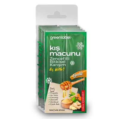 Greenlabel Kış Macunu Stick 10x12 gr