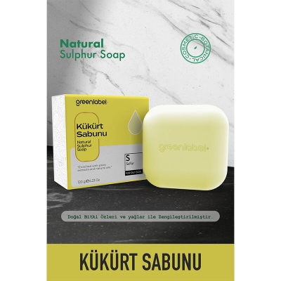 Greenlabel Kükürt Sabunu 120 gr