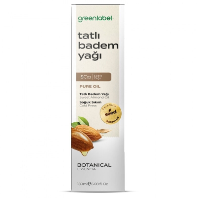 Greenlabel Tatlı Badem Yağı 180 ml